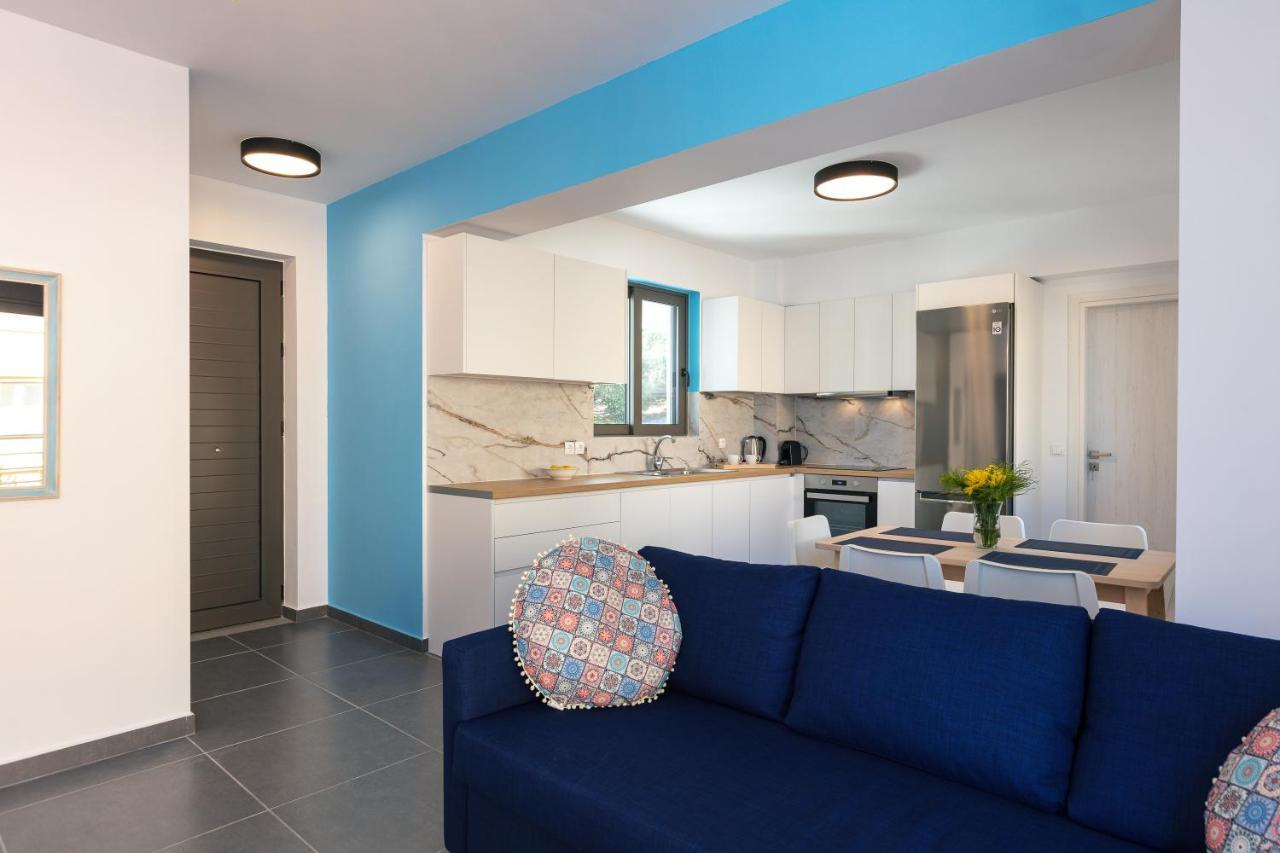 Greek Sky - New Modern Apartment With Shared Pool Tavronitis Extérieur photo